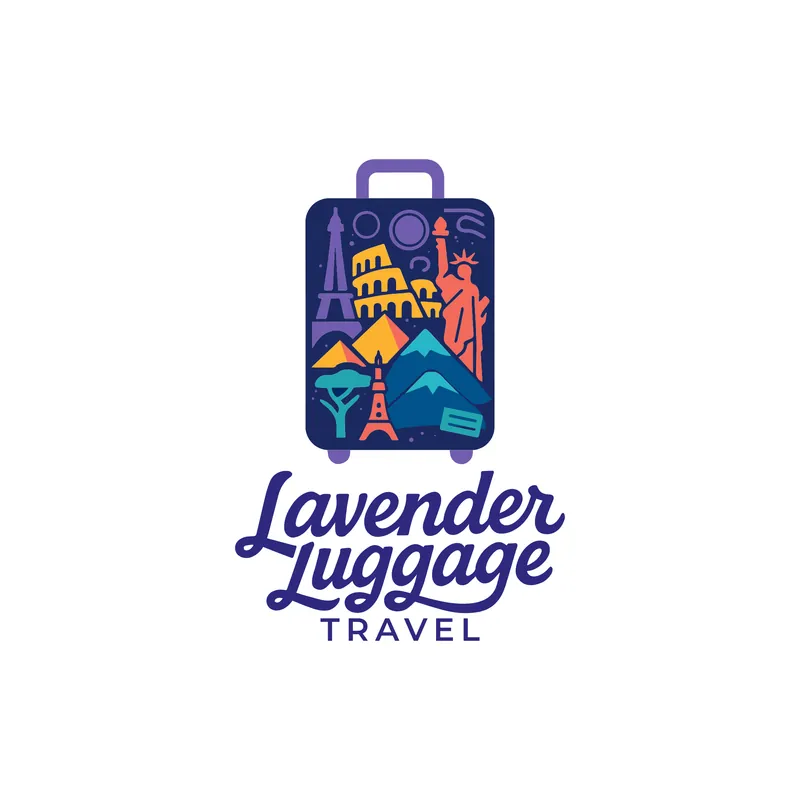 Lavender Luggage Travel